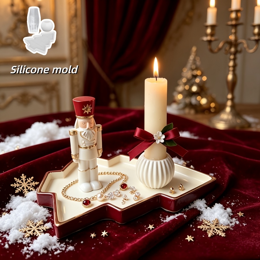 Silicone Mold Tray - 3 قطع قوالب سيليكون على شكل