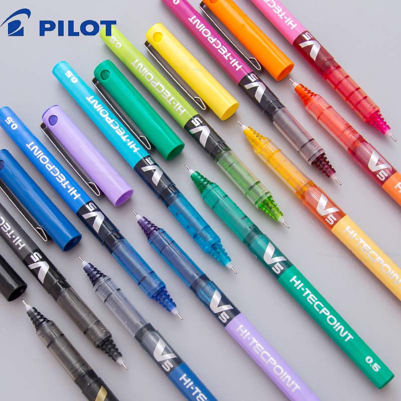 Pilot Pen G2 - أقلام جل يابانية متعددة الألوان HI-TECPOINT