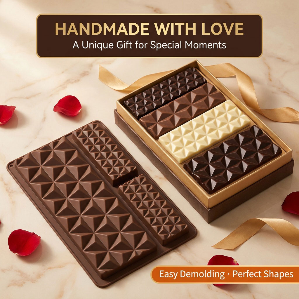 قالب سيليكون 2 في 1 لصنع ألواح - مراجعة Silicone Mold Tray وسعره