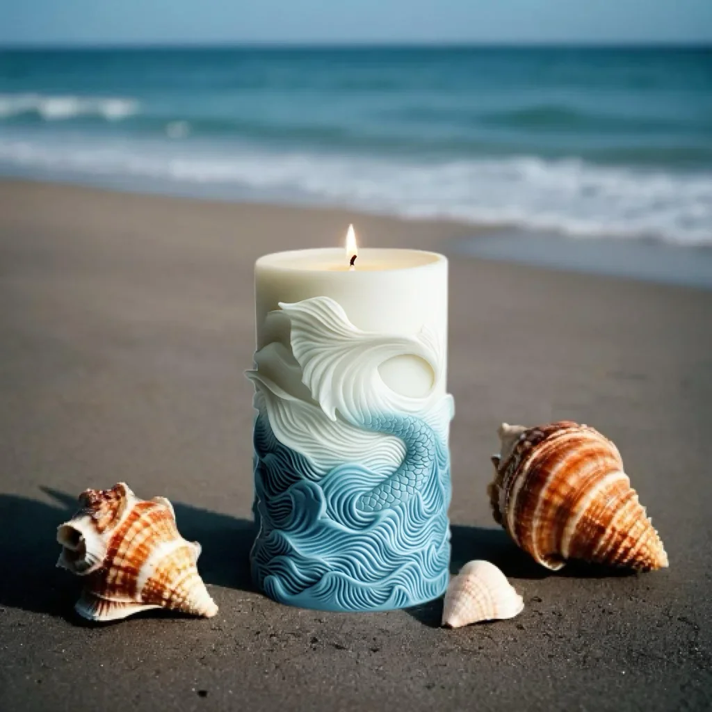 لتقوم بها بنفسك موجة المحيط رغ - مراجعة Resin Ocean Wave Mold وسعره